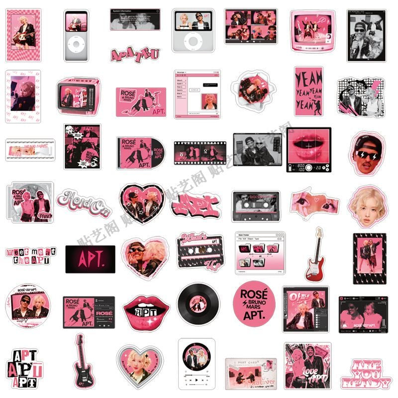 BLACKPINK ROŚE - apt სტიკერები