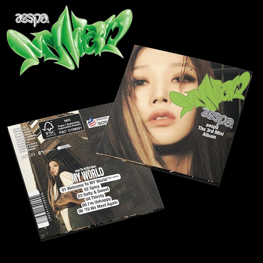 AESPA album - MY WORLD