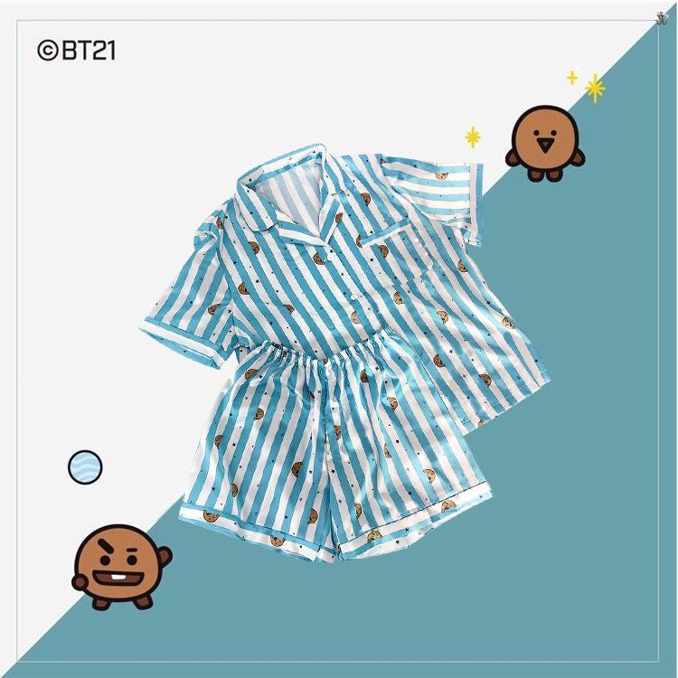 BTS - bt21 პიჟამოები