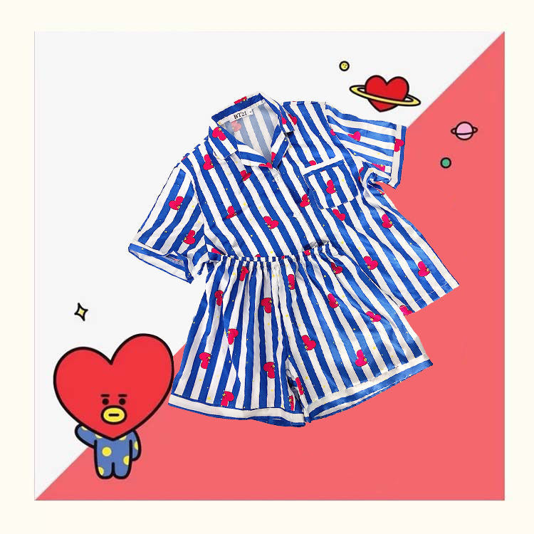 BTS - bt21 პიჟამოები