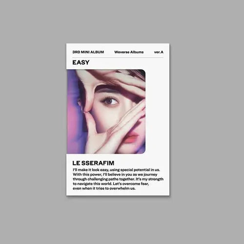LE SSERAFIM album - EASY