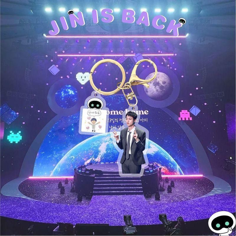 BTS - JIN ბრელოკები