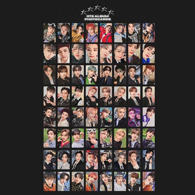 Stray kids - 5 STAR ორიგინალის მსგავსი ფოტოქარდები