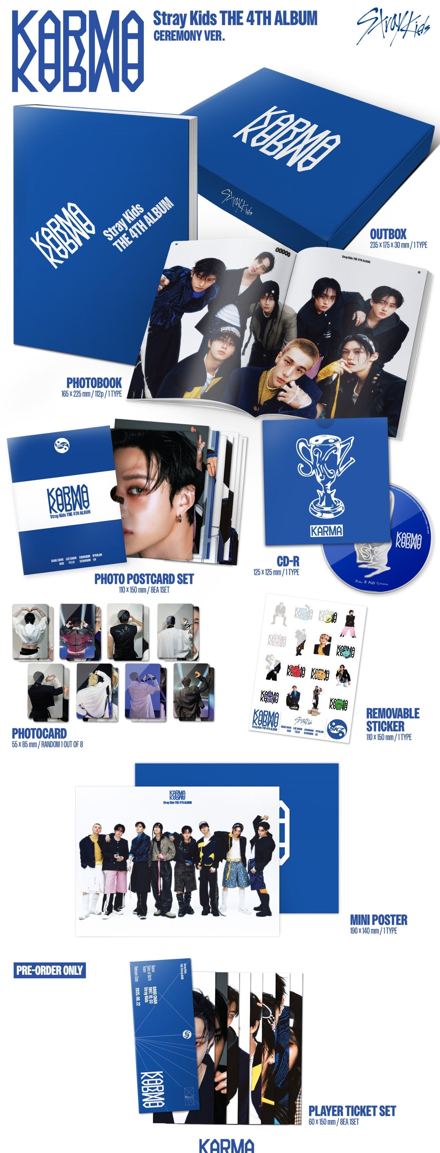 STRAY KIDS - KARMA albums