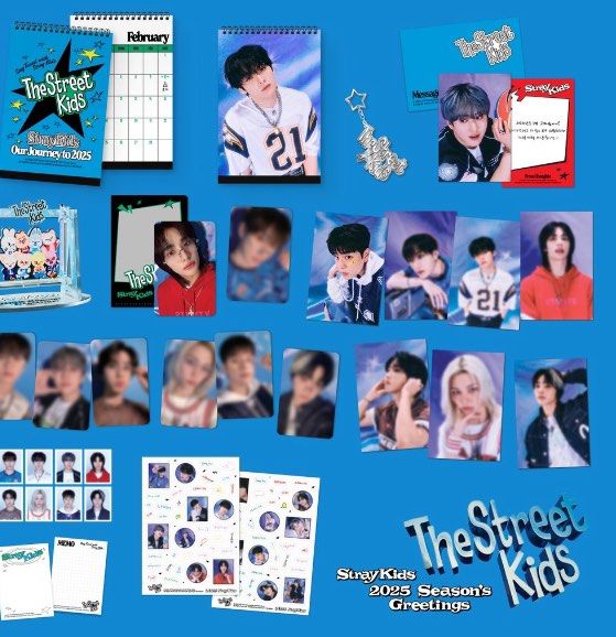 Stray kids - THE STREET KIDS 2025 season's greeting