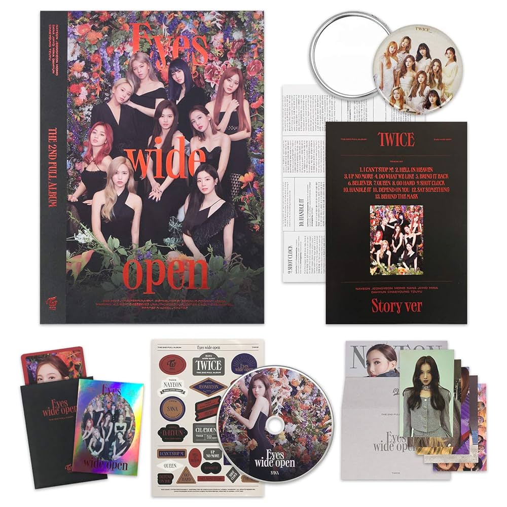 TWICE album - EYES WIDE OPEN