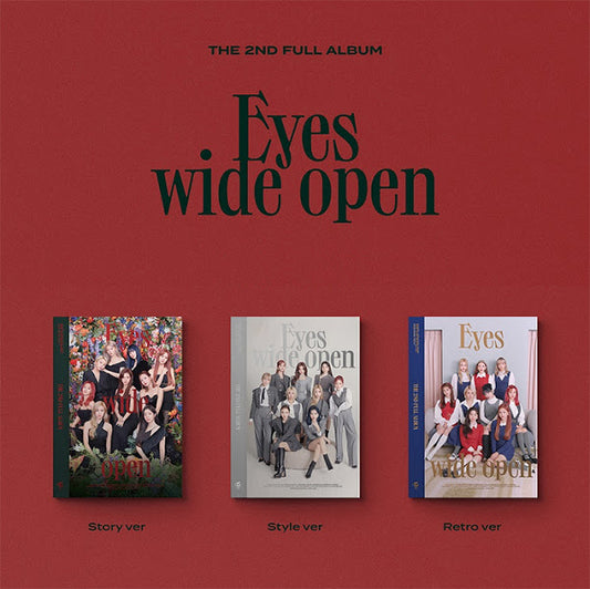 TWICE album - EYES WIDE OPEN