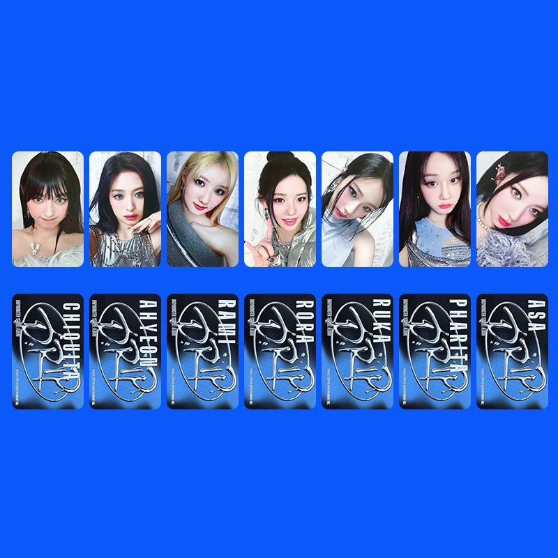 BABYMONSTER - ორიგინალი ფოტოქარდების მსგავსი რეპლიკები