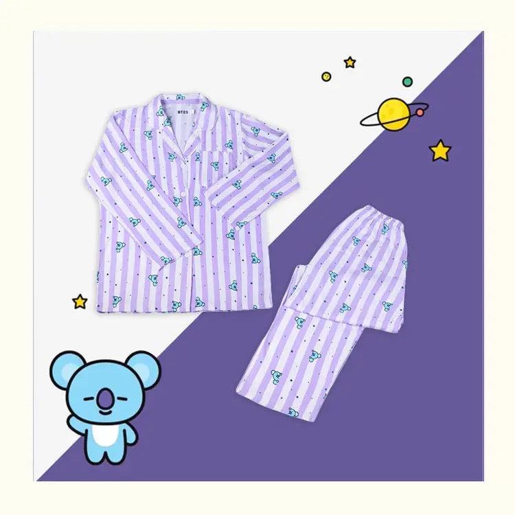 BTS - bt21 პიჟამოები