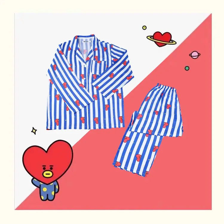 BTS - bt21 პიჟამოები