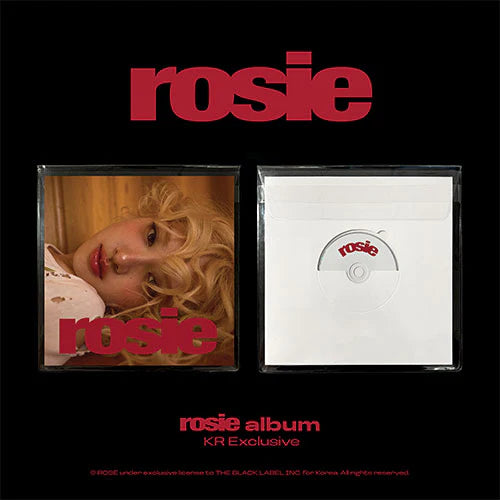 BLACKPINK ROSE album - rosie