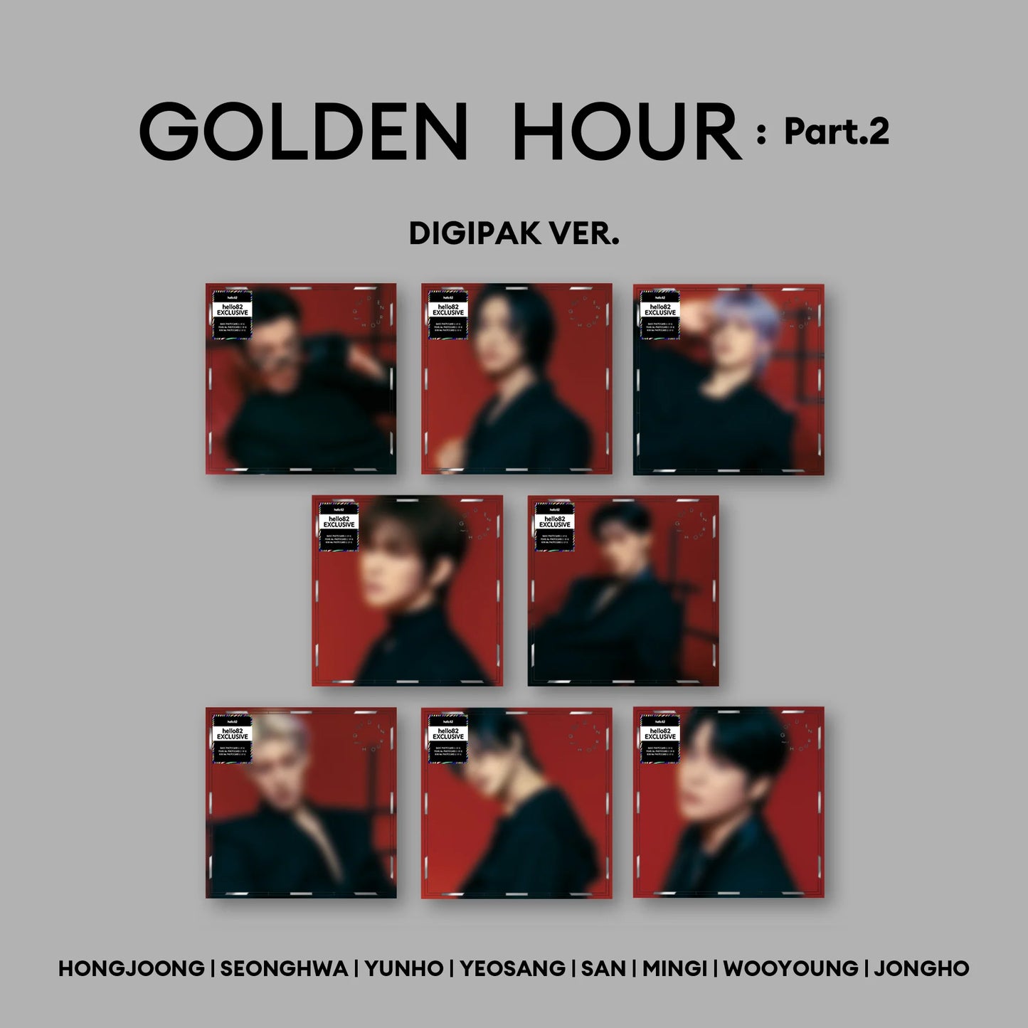 ATEEZ album - GOLDEN HOUR PART 2