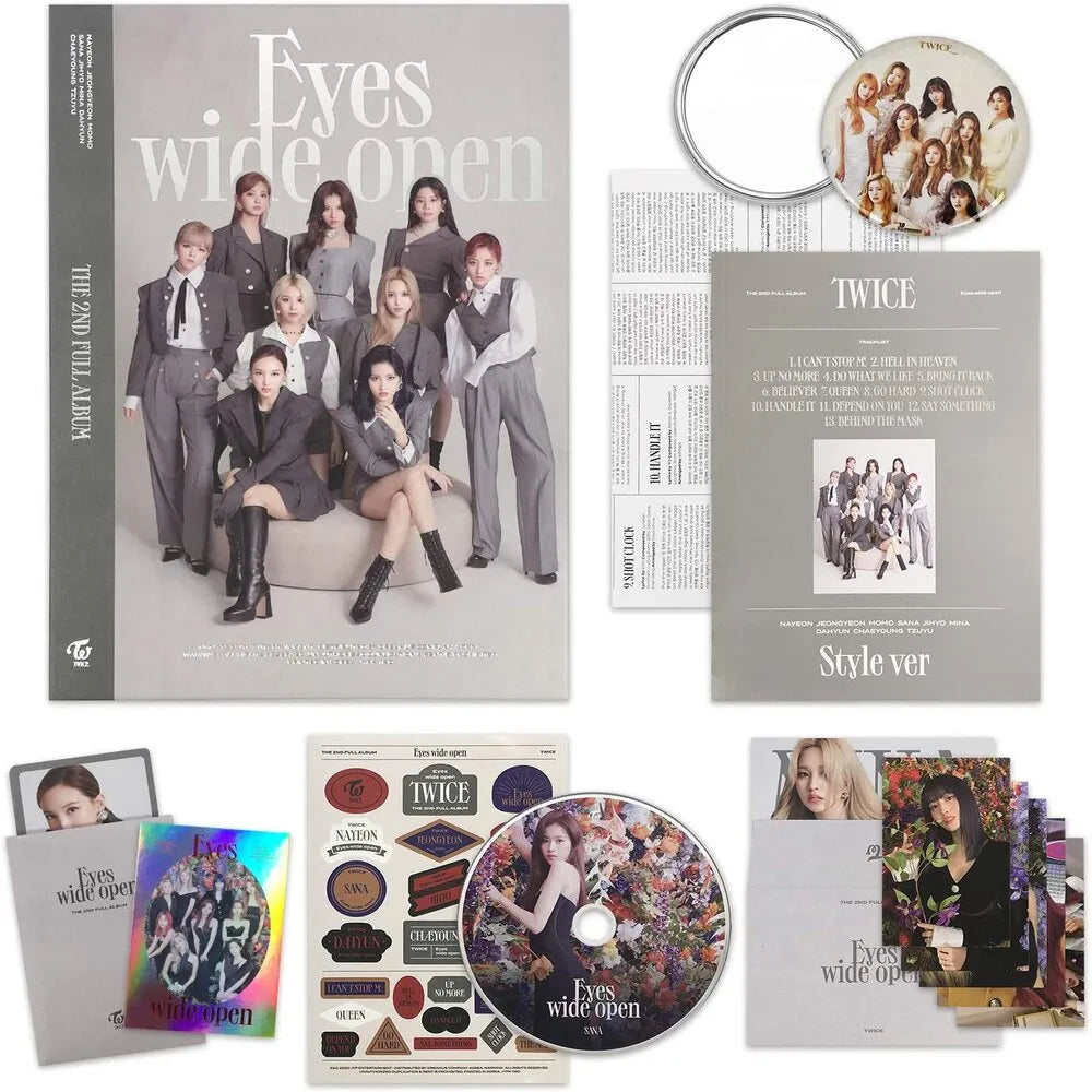 TWICE album - EYES WIDE OPEN