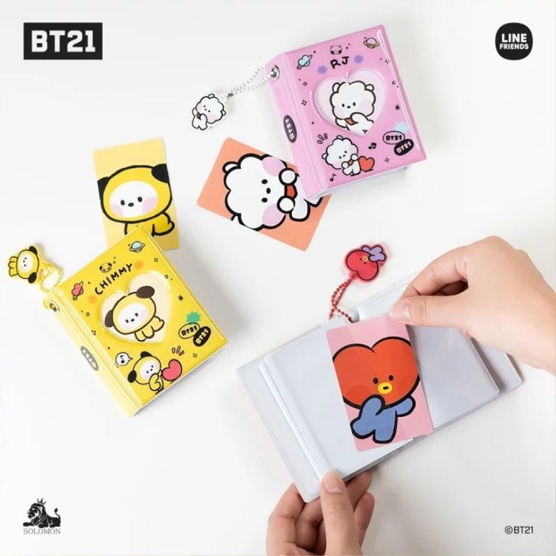BTS - bt21 ფოტოქარდების ჩასადები