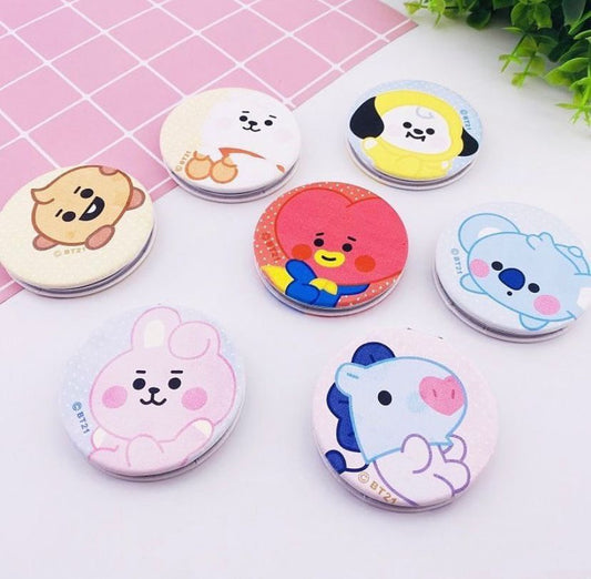 BTS - bt21 სარკეები
