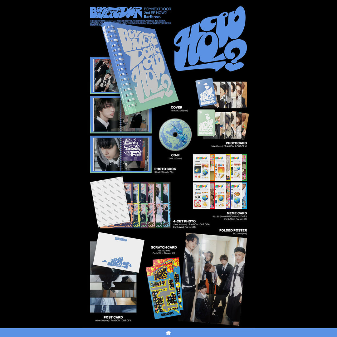 BOYNEXTDOOR - 2nd ep. HOW? albums