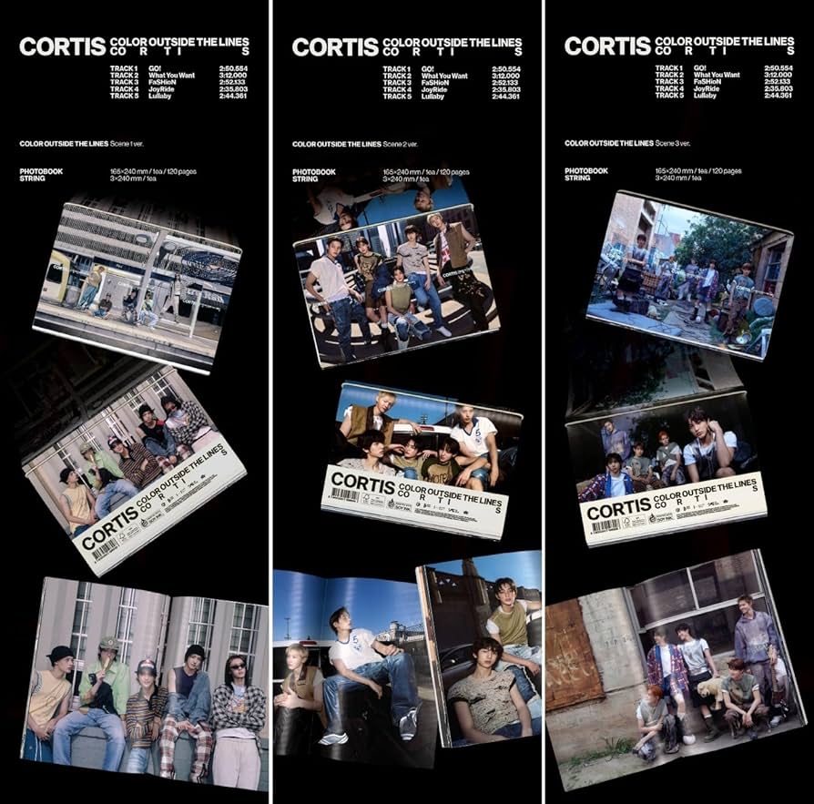 CORTIS - Color outside the line albums
