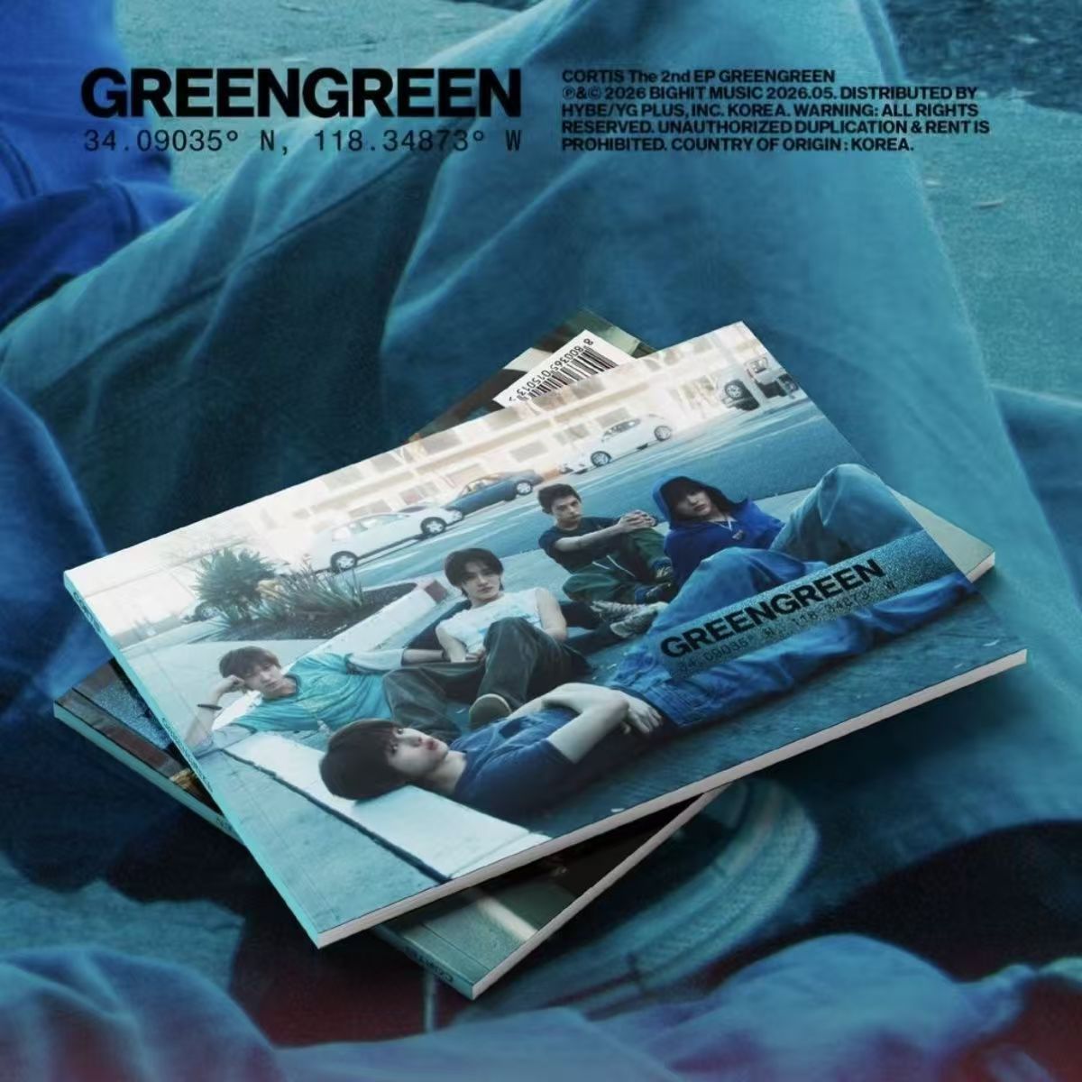 CORTIS - Green green albums