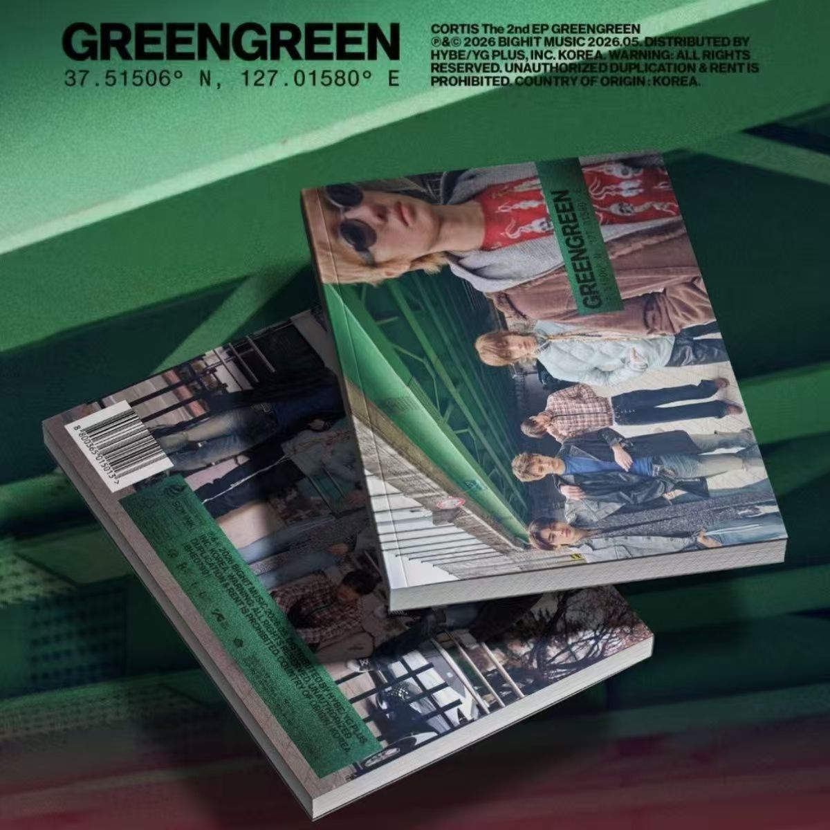 CORTIS - Green green albums