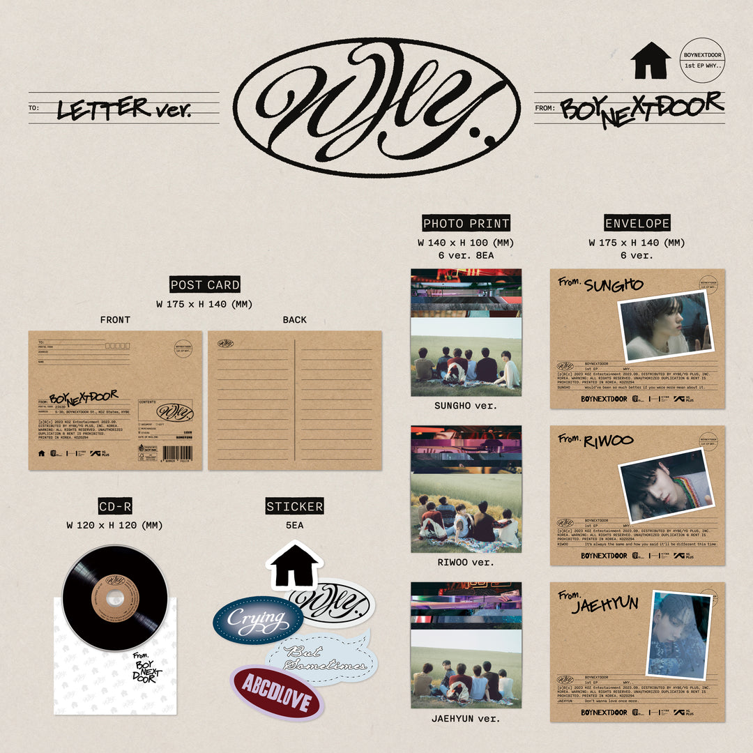 BOYNEXTDOOR - WHY? albums