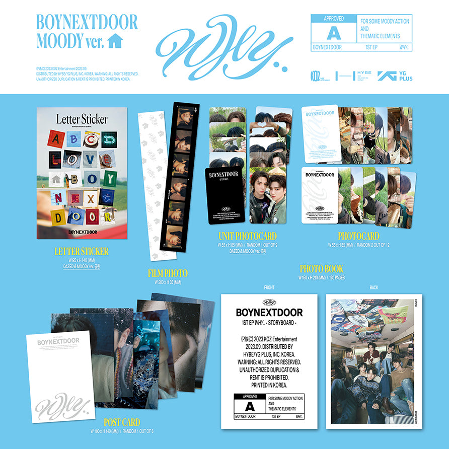 BOYNEXTDOOR - WHY? albums