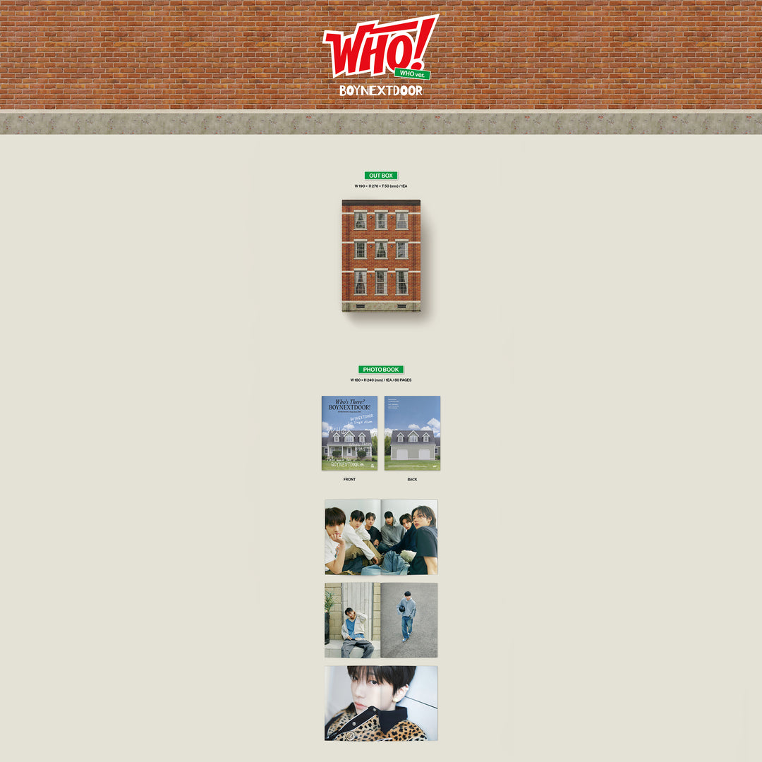 BOYNEXTDOOR - WHO? albums
